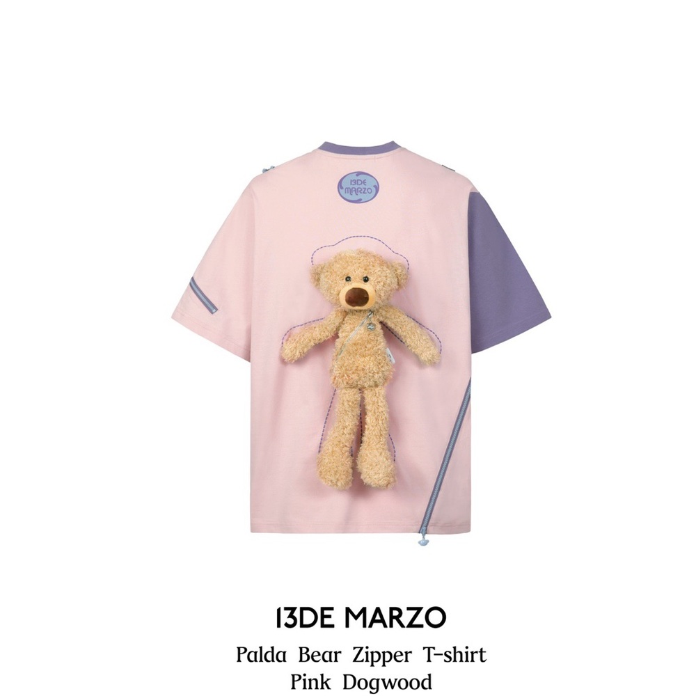 13De Marzo bear toy cute t-shirt